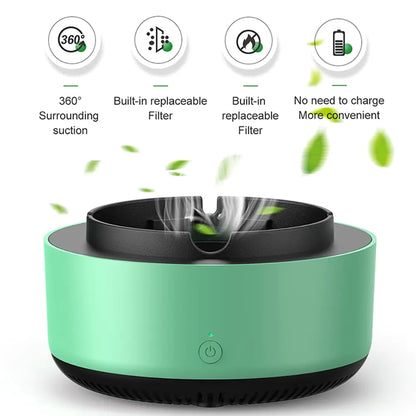 Odor Air Purifier Ashtray